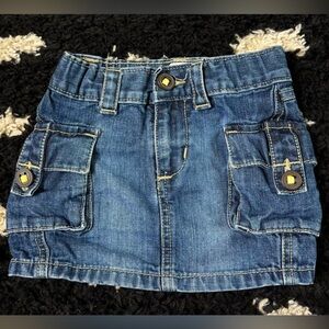 Old Navy Blue Denim Skirt